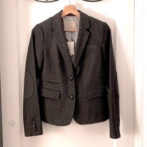 Banana Republic plaid blazer